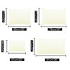 sourcing map 2 Pack Microfiber Pillowcases, 51x66cm Soft Wrinkle Free