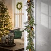 HGTV Home Collection Unlit Artificial Christmas Garland, Mixed Branch Tips,