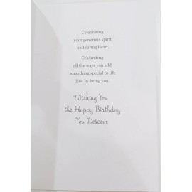 Greeting Card Celebrating a Special Woman - Wishing You Happy Birthday Greeting Card Cupcakes