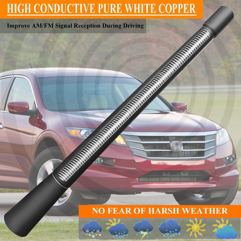 7 Inch Antenna Replacement for Honda Crosstour (2010-2012), Honda Crosstour
