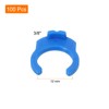 sourcing map 100Pcs 3/8 Inch Locking Clip for RO Water