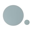 Jovono- Set of 8 Faux Leather Round Placemats and Coasters,