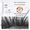 Eyelid Foaming Cleanser With A Brush Mascara Remover, Eyelash Extension