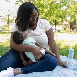 Dr. Brown's Travel Bottle Warmer Adapter for Tommee Tippee Baby Bottles, Portable, BPA Free