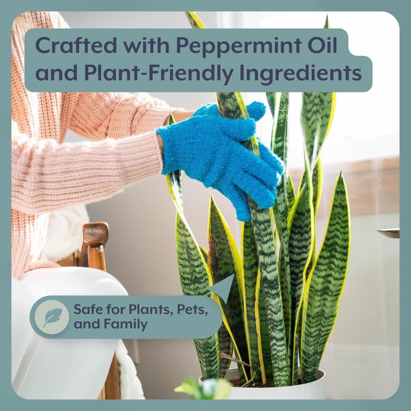 Instant Plant Protection (4Tablets) Self-Dissolving Tablets | Peppermint Spray for
