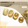 GAOY- Esmalte de uñas en gel con efecto ojo de