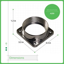 Square D by Schneider Electric A250 2-1/2 -Inch Hub for Square D Devices with A Openings