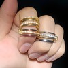 BQKBX Gold Stackable Rings for Women Non Tarnish (Style A