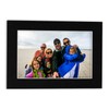 5x7 Black Mat for 4x6 Photo Black Core Picture Matboard
