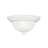 Generation Lighting 77063EN3-15 One Light Flush Mount in Transitional Style
