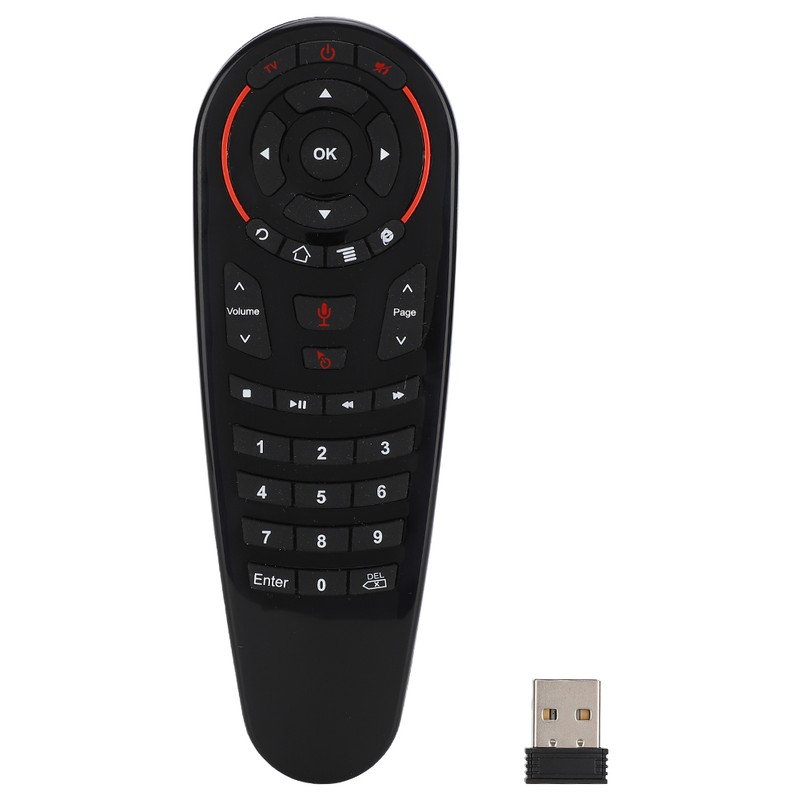 G30S USB 2.4G Wireless Transmission Intelligent Voice Remote Controller with