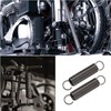 TOP-VIGOR 2Pcs Extension Compressed Spring,2mm Wire Dia, 16mm OD, 200mm