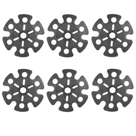 6 PCS Trekking Pole Snow Baskets Snow Ski Mud Basket Pole Tip Removable Mud Ski Basket Hiking Accessories Pole Tip Replacement Accessory For Outdoor Hiking