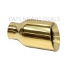 PAPI NOAHS DEALS Stainless Steel Exhaust Tip Double Wall 2.5"
