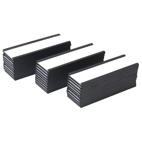 Baoswi 30 Pack Magentic Label Holders 2.5*7.6 cm (1*3 inches)