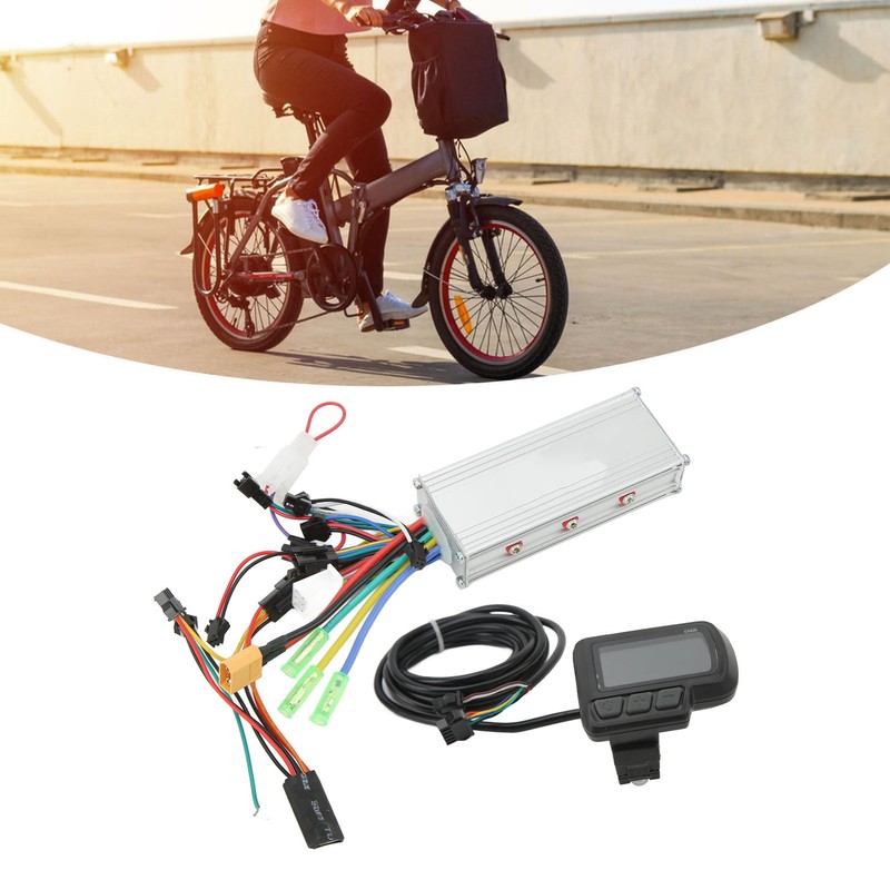 36V 48V 500W Scooter Controller LCD Panel Kit Electric Bicycle