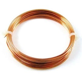 Bare Copper Wire/Choose : 10 Ga To 30 Ga (18 Ga - 50 Ft Coil)
