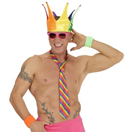 WIDMANN 05739 Tie Rainbow, One Size