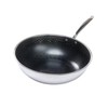 Black Cube CeramicQR Cookware Made in France Quick Release Wok,