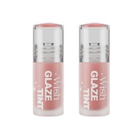 Ronda Global Tiptoe Wish Glaze Warm Tone Lip Tint 202 Peach Angel X2