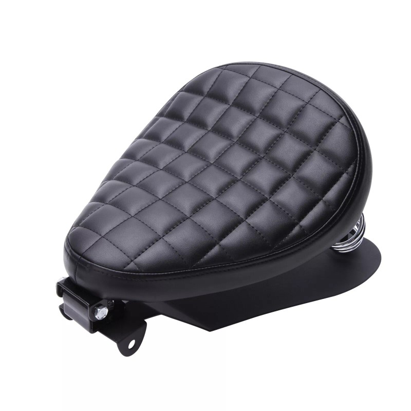 KEEPDSGN Motorcycle Spring Solo Seat For Harley Sportster Iron 48