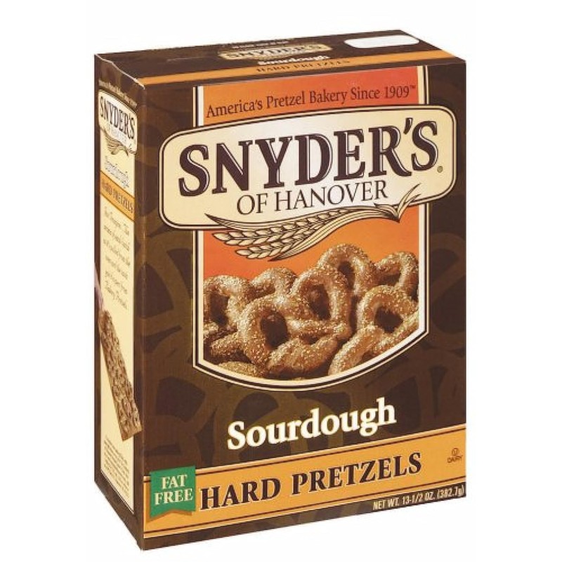 Snyder's of Hanover Sourdough Hard Pretzels Box, 13.5 oz