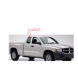 Aftermarket Products Fit 2005 to 2011 Dodge Dakota 2 Door Ext Cab Passenger Side Right Quarter Glass