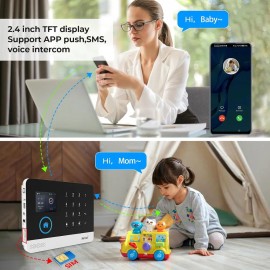 Sistema De Alarma Wifi Gsm Tuya Smart Life App Control