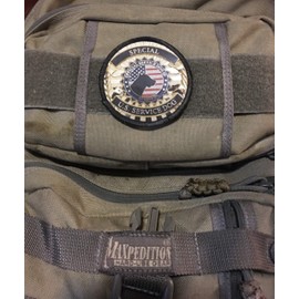 Special U.S.Service Dog Badge 3" Circle Morale Patch Military Tactical Made in The USA