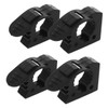 Mobestech 4pcs Rubber Clamps for Truck Bed and Roof Rack