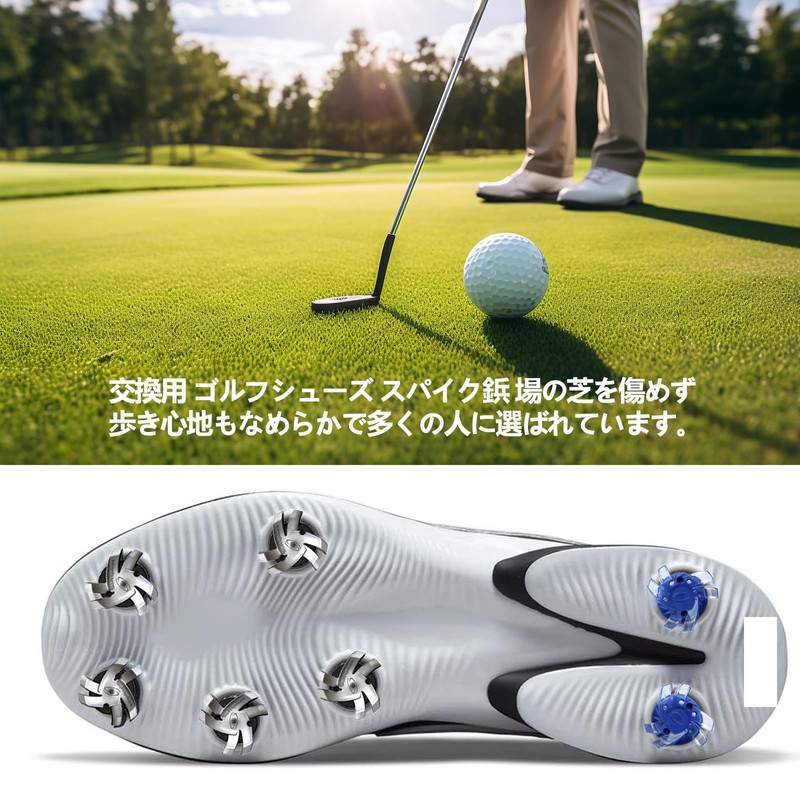 QuickYen Golf Spike Tacks Set of 24 Spikes Golf Tacks