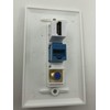 IBL- 3 Port Wall Plate with Coaxial TV Cable F