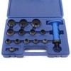 Hollow Punch Kit, 14Pcs 5mm to 35mm Leather Rubber Hollow