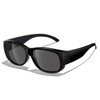 CARFIA CF3020S Men's Women's UV400 Sunglasses for Glasses Wearers, Slip-On