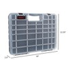 Stalwart - 75-ST6073 Portable Storage Case with Secure Locks and