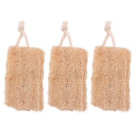Namvo 3 Piece Natural ?ko Sponge for Dishwashers, Sustainable, Plastic-Free and Biodegradable Loofah Sponge with Hanging String for Drying