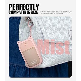 Silicone Case Compatible with Touchland Hand Sanitizer Spray