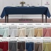 Elegant Natural Linen Look Tablecloth, Lina Tablecloth and Table Runner,