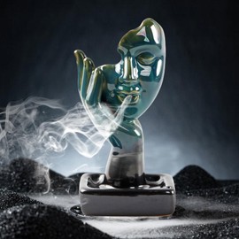 Incense Stick Holder, Incense Burner, Backflow Incense Burner, Backflow Incense Cones, Incense Burner, For 20 Incense Cushions, Incense Sticks