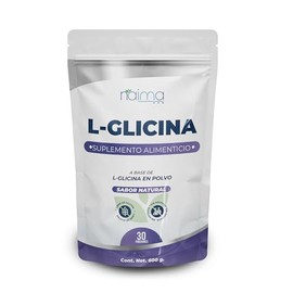 NAIMA L-Glicina en Polvo 600 g | Aminoácido para Relajación, Descanso y Sistema Nervioso | Apoyo para Bienestar Mental y Recuperación | Fórmula Pura | Sin Aditivos