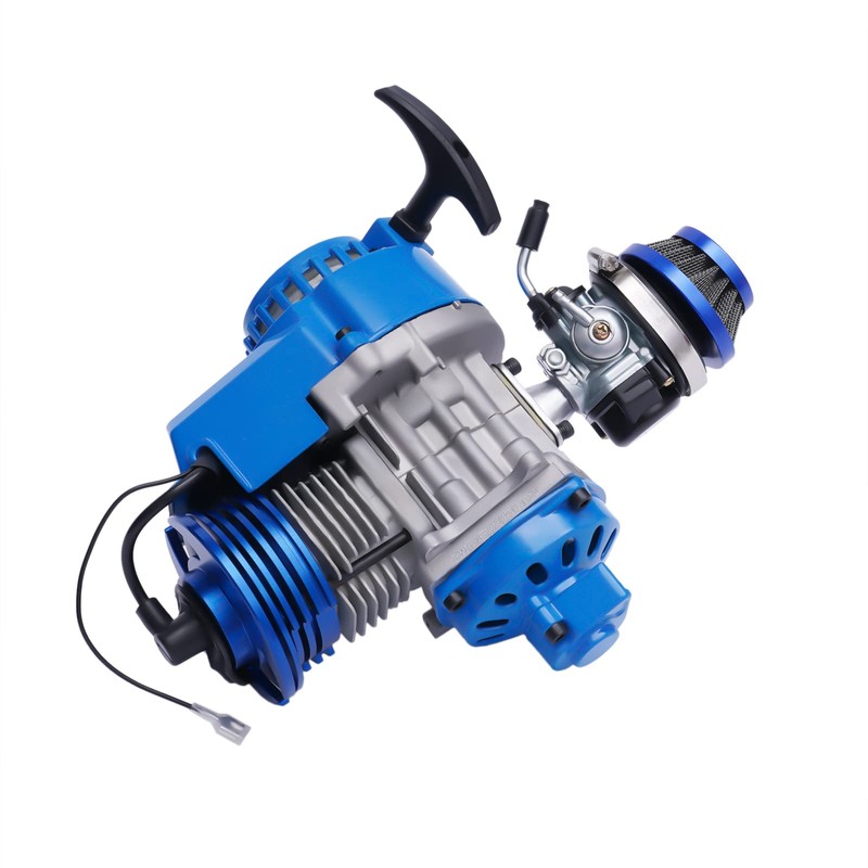 2 Stroke Racing Engine Motor Complete 2-Stroke 49cc Single Cylinder