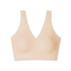 Schiesser Invisible Soft Women's Bustier with Removable Pads, Sand_170364