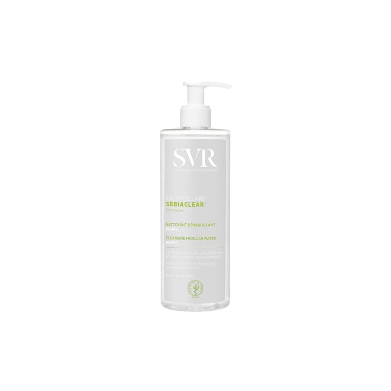 SVR Sebiaclear Eau Micellaire Agua Micelar para Piel Grasa y