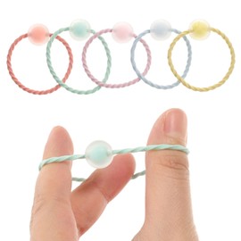 LALAFINA 20pcs Little Girl Hair Ties Ribbon Hair Ties Ponytail Band Girls Headdress Hair Tie Holder Braided Hair Ties Toddler Hair Ties Elastic Hair Band Cute Hair Rope Translucent Baby
