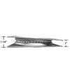 #92TMR - 6.75" Square - 3° Pitched/Angled, 51 Ball Bearings