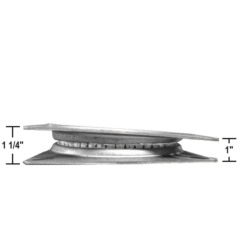 #92TMR - 6.75" Square - 3° Pitched/Angled, 51 Ball Bearings