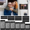 6 Pcs Mesh Cargo Net Universal Stretchable Elastic Rv Storage