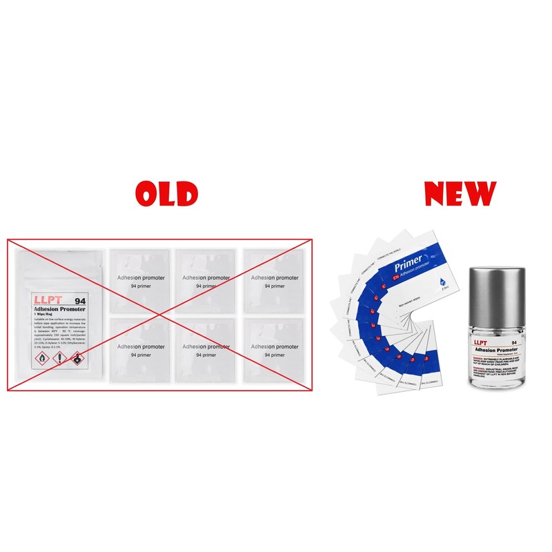 LLPT 94 Adhesion Promoter 10ml Bottle Primer with 10 Dry