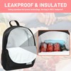 MIER Insulated Backpack Cooler Small Leakproof Lunch Back Pack with
