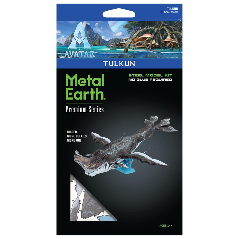Metal Earth Premium Series Avatar 2 Tulkun 3D Metal Model